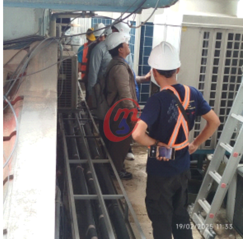 Proyek Rumah Sakit Panti Rapih Yogyakarta - Unit VRV Daikin Ruang Perawaran, Ruang OK, Ruang Dokter Lab, Ruang Radiologi