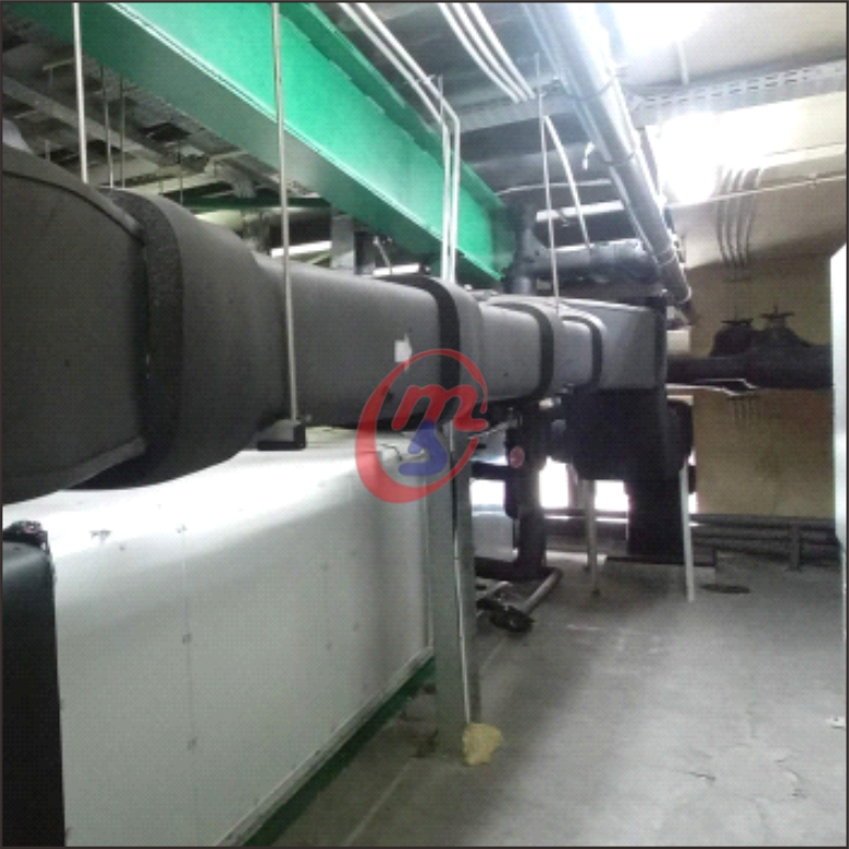Pemasangan AHU Robatherm dan Instalasi Ducting + Motorize Demper DR Belimo PT.Bayer INDONESIA – CIMANGGIS